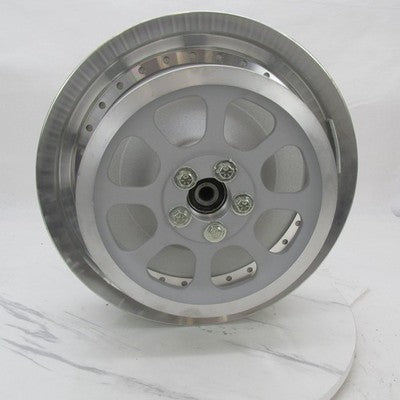 Harley Genuine 16x3 Solid Disc Rear Wheel w/ Rotor & Pulley Fat Boy 41