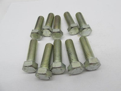 Lot of 10 Harley Genuine NOS 7/16"-14 x 1 1/2" Hex Head Grade 5 Bolts