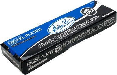 Motion Pro Steel Wheel Weights 90oz. - Nickel 08-0484