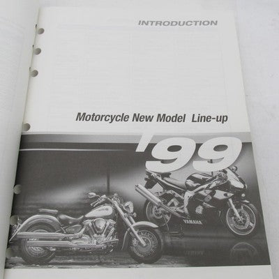 Yamaha OEM 99 Motorcycle ATV Tech Update Factory Manual Book LIT-17500