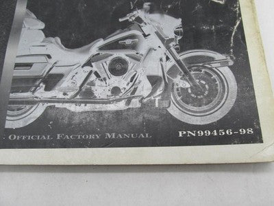 Harley-Davidson Official Factory 1998 FLT Models Parts Catalog 99456-9