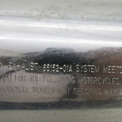 Harley Davidson OEM V-Rod VRSC Upper Exhaust Muffler Chrome 65152-01A