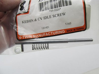 V-Twin Manufacturing NOS Harley Davidson Carburetor Idle Screw 35-0220