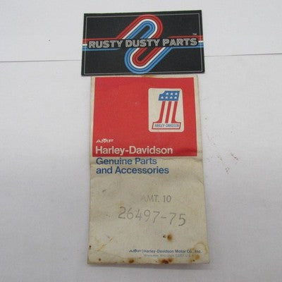 Lot of 7 Harley Genuine OEM NOS Oil Pump Shaft Retaining Ring Circlips