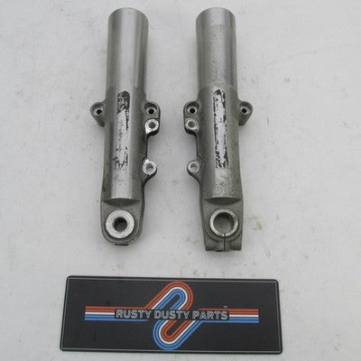 Pair of Harley OEM Stock 14-23 Touring 49mm Lower Fork Sliders 4540002