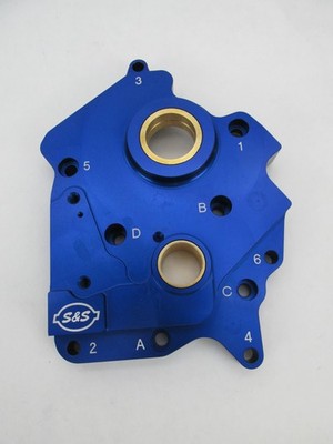 S&S NOS 310-1008B 475C Cam Chest Kit, Water Cooled Harley M8, Black 09