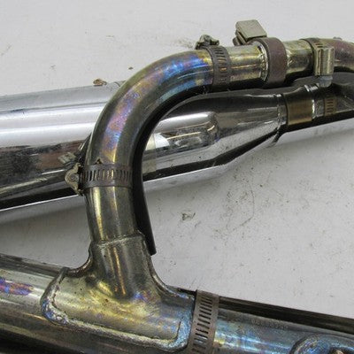 Harley Davidson OEM 2017 DYNA Street Bob Stock Complete Exhaust System