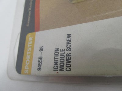 Harley Davidson Genuine NOS Chrome Ignition Module Cover Screws 94550-