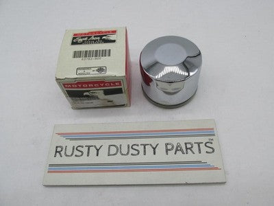 Harley-Davidson Eagle Iron Genuine NOS Chrome Oil Filter 63782-80T