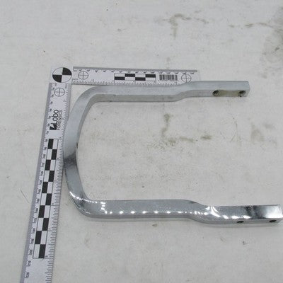 Harley Genuine Chrome Short Rail Sissy Bar Low Upright Backrest 2004+