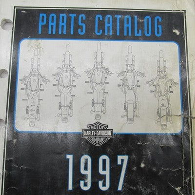 Harley-Davidson Official Factory 1997 XLH Models Parts Catalog 99451-9