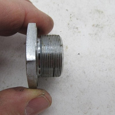 Pair of Triumph/BSA Chrome Hex 27mm Fork Top Nuts Caps