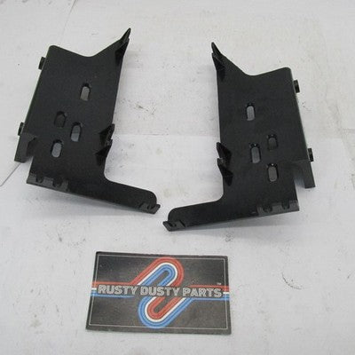 Pair of Metra 9700 Series Stereo Dash Side Brackets R/L for 2014+ Harl