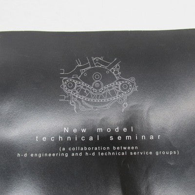 Harley Davidson Model Year 2000 New Model Technical Seminar Brochure