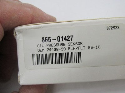 Cycle Pro NOS Harley 99-16 FLH/FLT Oil Pessure Sensor 865-01427 | 7443