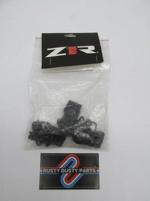Lot of 3 Z1R Motorcycle Vest Extender Chains Black 2840-0073