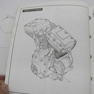 Harley Davidson Official Factory 2002 FLHRSEI Model Parts Catalog 9942
