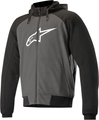 Alpinestars Chrome Sport Hoodie Jacket Gray/Black/White 3XL 4200918-14