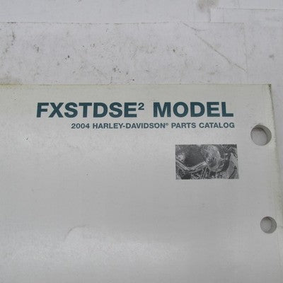 Harley Davidson Genuine 2004 FXSTDSE2 Model Parts Catalog Factory 9943