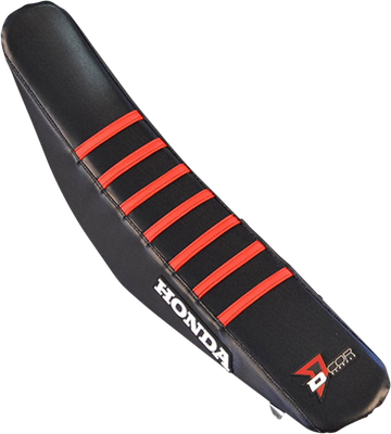 D'COR Seat Cover Black/Red Ribs 3010500