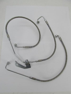 Drag Specialties Harley 2009-13 Dresser Rear NOn ABS Brake Line Kit 17