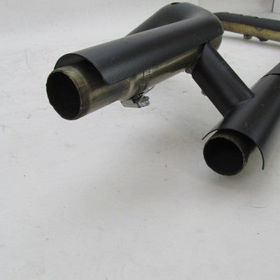 Harley OEM Stock 18-24 Softail Exhaust Header w/ Black Heat Shields 65
