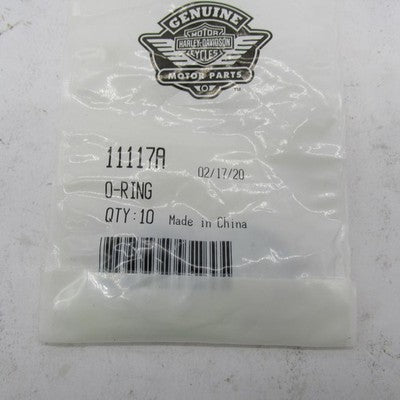 Lot of 8 Harley-Davidson OEM NOS Shifter Shaft O-Rings 11117A