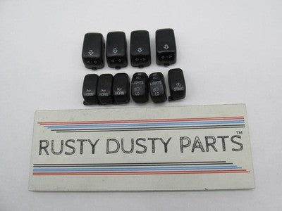 Mixed Lot of 10 Harley-Davidson Stock Handlebar Control Switch Buttons