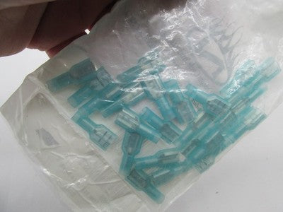 Lot of 25 Namz NOS .25" Male Quick Disconnect 14-16 Guage Wire 2120-05