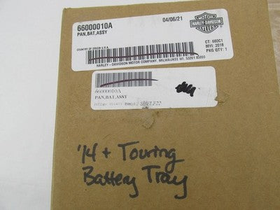 Harley Davidson Genuine NOS Touring Road Glide Battery Tray Holder 660