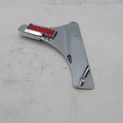 Pair Harley OEM Chrome Rigid Sissy Bar Mount Brackets 00+ FLSTC FLSTS
