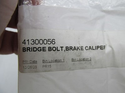 Lot of 2 Harley Davidson Genuine NOS Bridge Bolt Brake Caliper 4130005