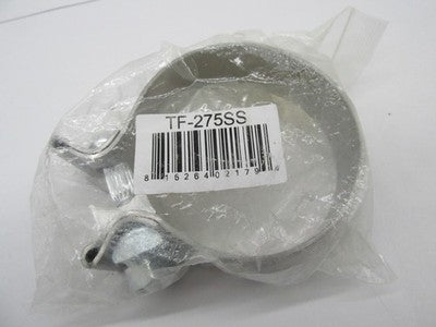 Totalflow Motorcycle Single Bolt Exhaust Muffler Clamp Band 2.75" 2-1/