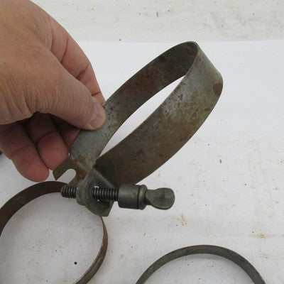 Mixed Lot of Harley Davidson Aermacchi Exhaust Muffler Clamps