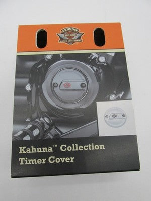 Harley Davidson Genuine OEM NOS M8 Kahuna Timer Cover, Gloss Black 256