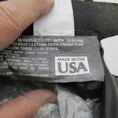Harley OEM Leather Left Saddlebag Sportster Premium 94-03 w/ Reflector