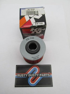K&N New Motorcycle Cartridge Oil Filter KN-145