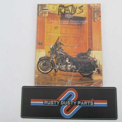 Harley-Davidson 1998 Genuine Motor Accessories & Parts Catalog 99557-9