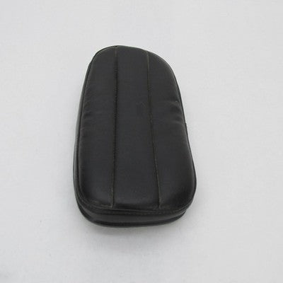 Vtg Harley Davidson OEM NOS Black Leather Passenger Backrest Shovlhead