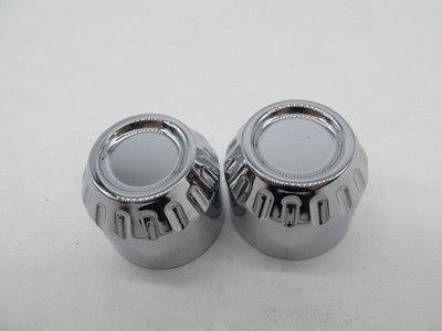 Lot of 2 Harley-Davidson Genuine Chrome 7/8" Inch Bolt Axle Covers