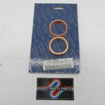 Novello NOS Copper Exhaust Gasket Pair NIL-CER10 DS-173233 65324-83B