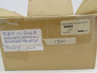 S&S Cycle Single Bore Magneti Marelli Big Bore 52mm Throttle Body 17-5