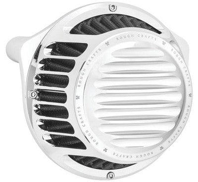 Rough Craft Air Cleaner Chrome Round RC-600-014