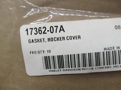 Lot of 4 Harley-Davidson OEM NOS Rocker Cover Gaskets 17362-07A