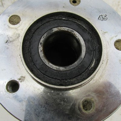 1" Axle Custom Chrome 6" Wheel Hub Flange Spacer Assembly Harley Chopp