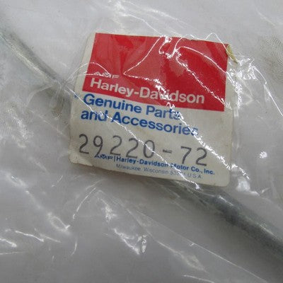 NOS OEM Genuine Harley Davidson Choke Cable Assembly AMF 029220-72 292