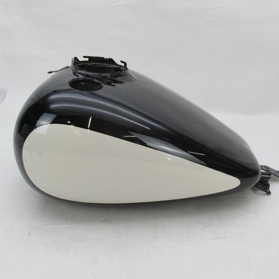 Harley OEM NOS 10-13 Road King Police Fuel Tank 2-Tone Black White 620
