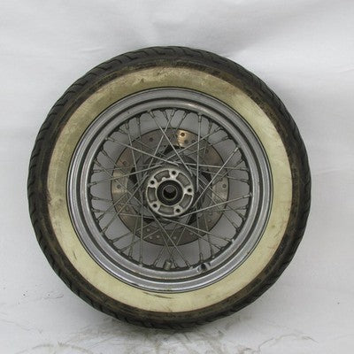 Harley OEM 00-07 Touring 16x3 Front Spoke Wheel 1" Axle w/ Tire & Disc