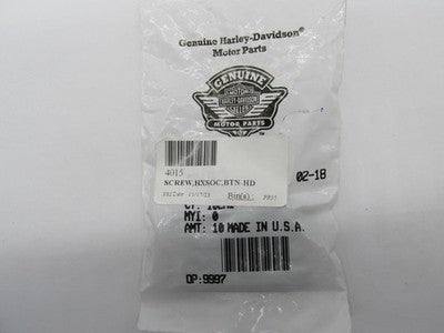 Lot of 10 Harley-Davidson OEM NOS Hex Socket Button Head Screws 4015