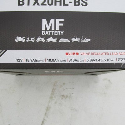 BS Battery NIB 12V 18AH 310CCA Maintenance Free Battery BTX20HL-BS